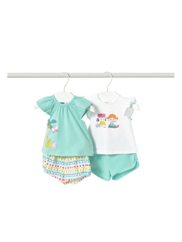 Mayoral Детски комплект 1671 Зелен Regular Fit