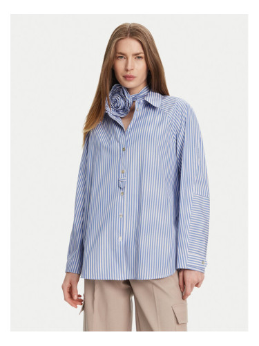 Marella Риза Von 2513111014 Светлосиньо Relaxed Fit