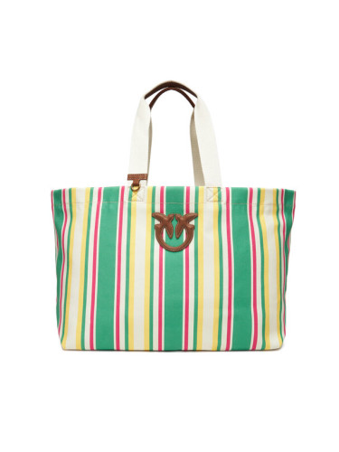 PINKO Дамска чанта Shopping Bag Extra PE 25 PLTT 104754 A2G5 Зелен