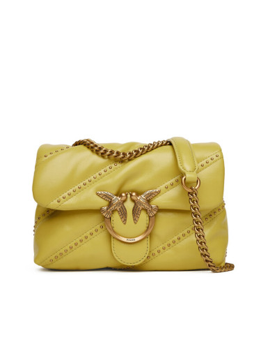 PINKO Дамска чанта Love Puff Mini Cl PE 25 PLTT 100039 A26T Зелен