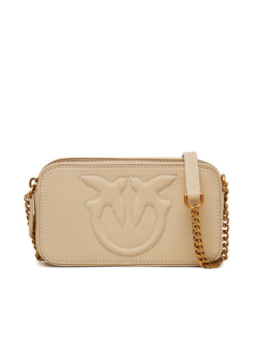 PINKO Дамска чанта Carrie Camera Case Mini 103799 A1LF Бежов