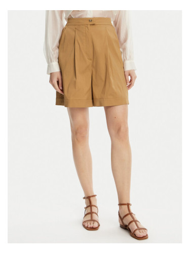 Max Mara Beachwear Бермуди Sultano 2516141019 Кафяв Relaxed Fit