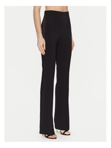 Elisabetta Franchi Текстилни панталони PA-082-51E2-V320 Черен Regular Fit
