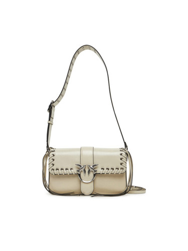 PINKO Дамска чанта Love One Classic Slouchy Fl PE 25 PLTT 104524 A28D Бежов