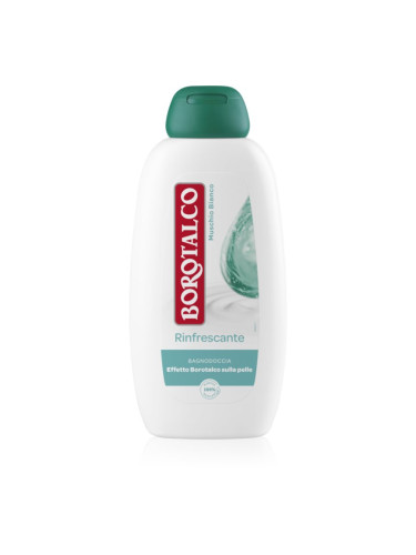 Borotalco Bathing Refreshing пяна за вана аромати White Musk 600 мл.