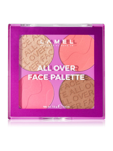 LAMEL All-Over Face Palette палитра за цялото лице цвят 02 11.5 гр.