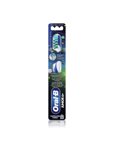 Oral-B Junior 6+ четка за зъби за деца 6–12 години 1 бр.