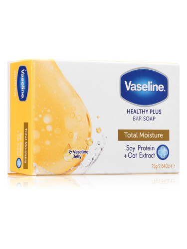 Vaseline Total Moisture Bar Soap твърд сапун 75 гр.