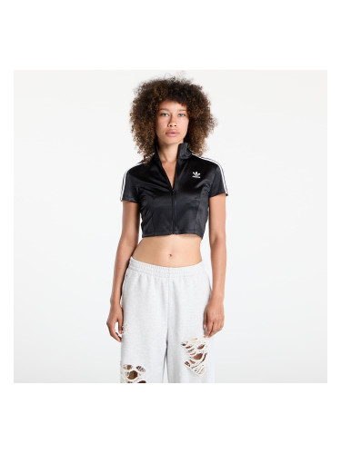 Тениска adidas Adicolor Short Sleeve Track Top Black S
