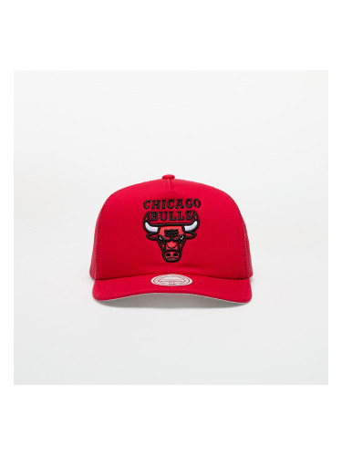 Шапка Mitchell & Ness NBA Evergreen Bulls Trucker Cap Red Universal
