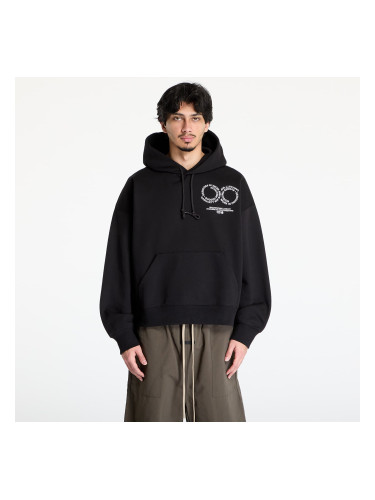 Суитшърт Carhartt WIP Hooded Rotation Sweat UNISEX Black/ White XS