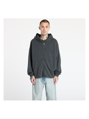 Суитшърт New Era Chicago Bulls Washed Full Zip UNISEX White Heather Gray L