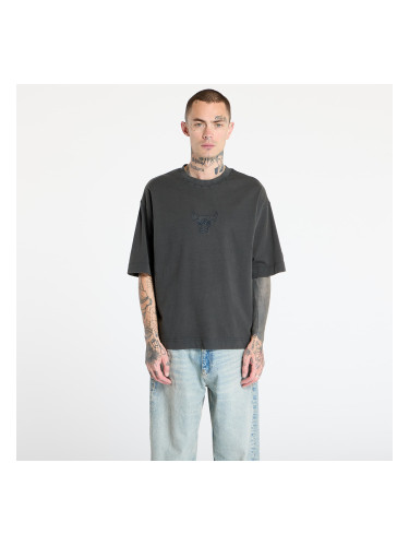 Тениска New Era Chicago Bulls Washed Box Tee UNISEX White Heather Gray L