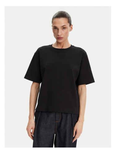 Weekend Max Mara Тишърт 2515941042650 Черен Regular Fit