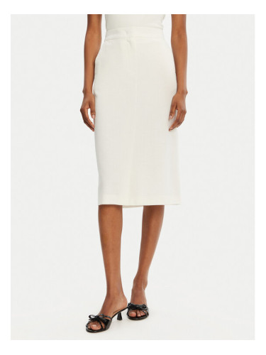 Marella Миди пола Getti 2515101051200 Екрю Regular Fit