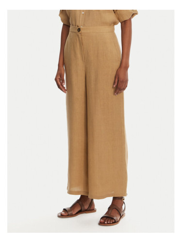 Marella Панталони тип кюлоти Silvana 2515131022 Бежов Regular Fit