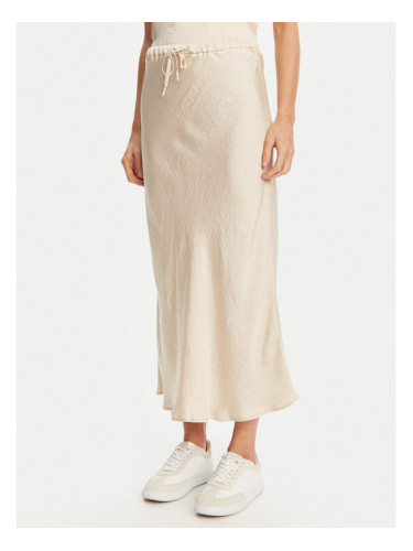 Marella Миди пола No 2513101055 Екрю Regular Fit