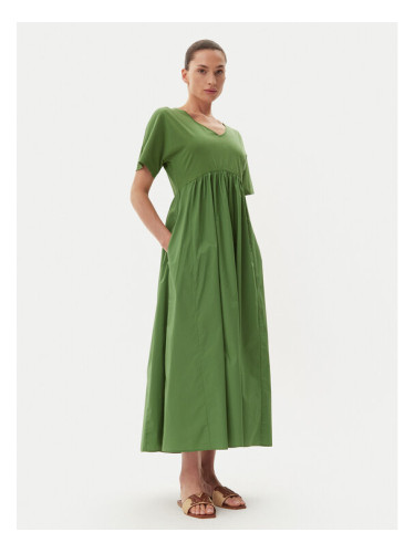 Weekend Max Mara Ежедневна рокля Brozno 2515621082 Зелен Relaxed Fit