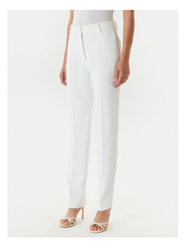 Morgan Текстилни панталони 251-PVAPLO Бял Loose Fit