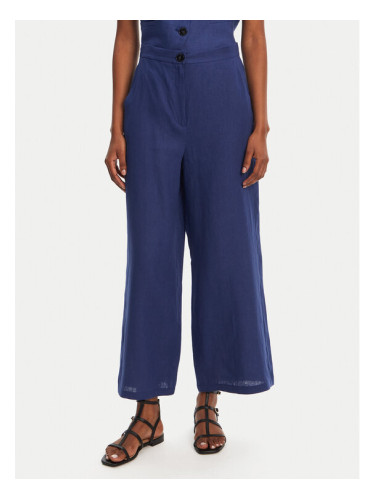 Marella Панталони тип кюлоти Silvana 2515131022 Син Regular Fit