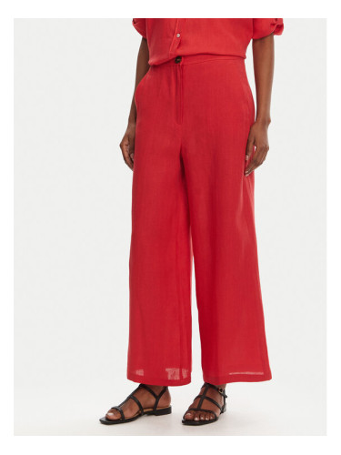 Marella Панталони тип кюлоти Silvana 2515131022 Червен Regular Fit