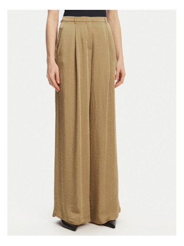 Marella Панталони тип палацо Silico 2513131125 Бежов Wide Leg