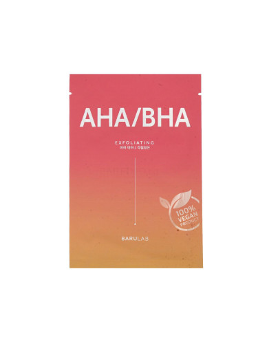 Barulab AHA/BHA Exfoliating Face Mask Маска за лице 23 g