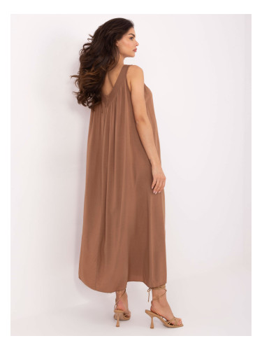 Dress-TW-SK-BI-L0125.52-brown
