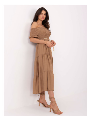 Dress-MI-SK-A2609.96-camel