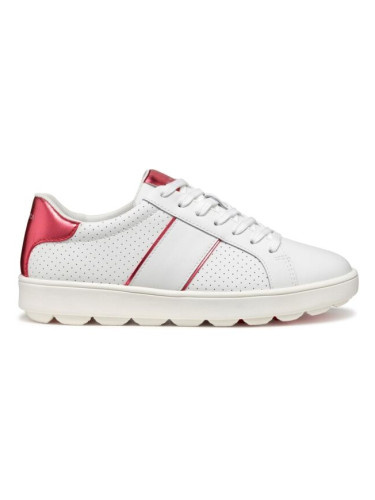 Geox D SPHERICA ECUB-1 A Дамски спортни обувки, бяло, размер