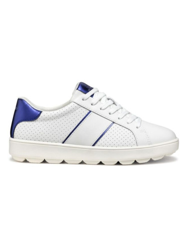 Geox D SPHERICA ECUB-1 A Дамски спортни обувки, бяло, размер