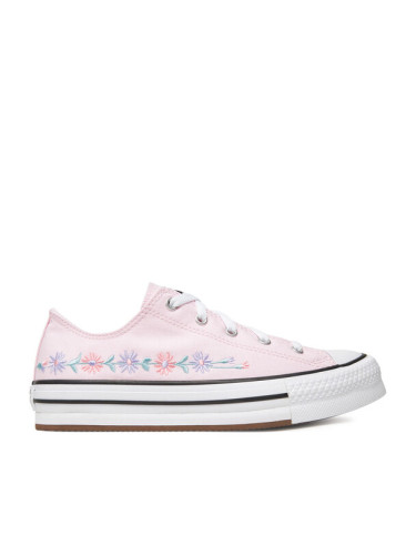 Converse Кецове All Star EVA Lift Platform Florals A14995C Розов