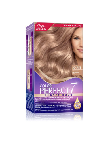 Wella Color Perfect Sunset Hour боя за коса 8/36 Blond Rosé 1 бр.