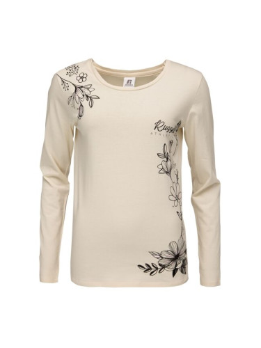 Russell Athletic SANDI Дамска тениска, бежово, размер