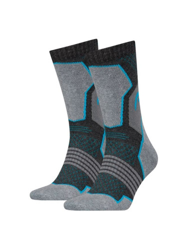 Head HIKING CREW 2P UNISEX Туристически чорапи, сиво, размер 35-38
