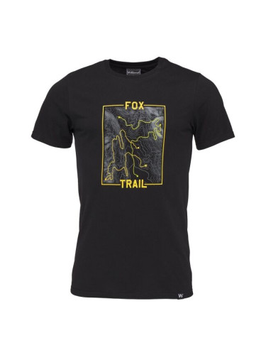 Willard TEPIR Мъжка тениска, черно, размер XXL