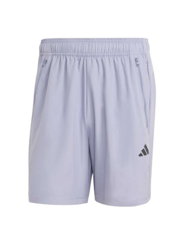 adidas TR-ES PIQ 3SHO Мъжки шорти, сиво, размер XXL 7"