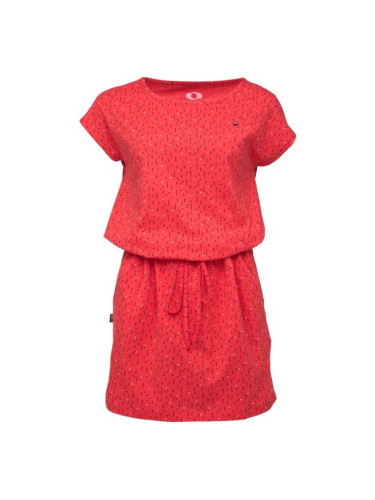 LOAP BASKELA Дамска рокля, червено, размер