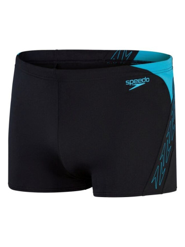 Speedo HYPER BOOM SPLICE AQUASHORT Мъжки бански, черно, размер