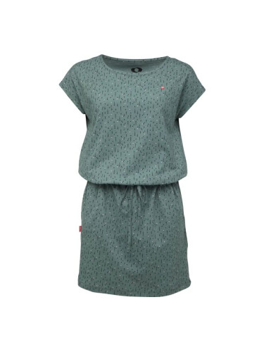 LOAP BASKELA Дамска рокля, зелено, размер