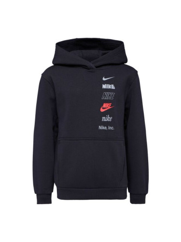 Nike SPORTSWEAR CLUB FLEECE Суитшърт за момчета, черно, размер