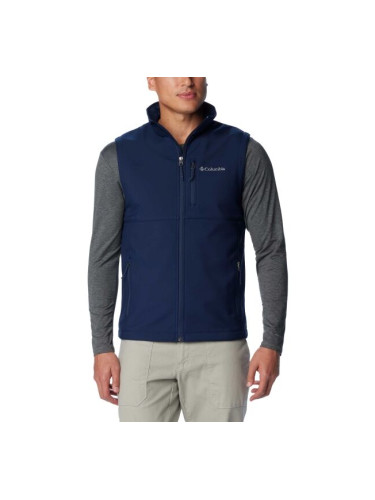 Columbia ASCENDER SOFTSHELL VEST Мъжки елек, тъмносин, размер