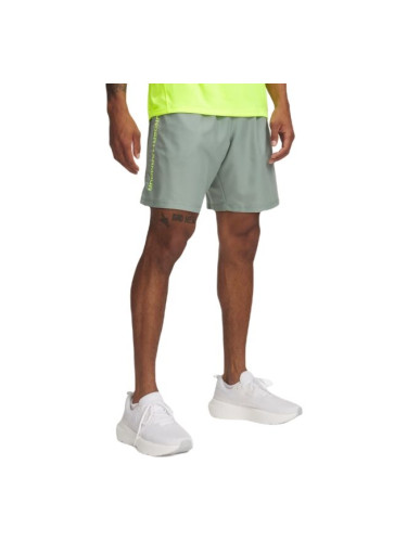Under Armour WOVEN WORDMARK Мъжки шорти, сиво, размер M