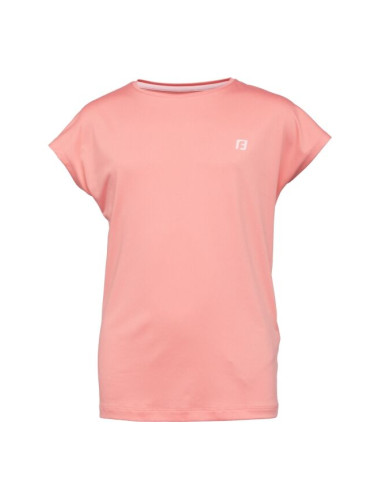 Fitforce LIKYTE Момичешка тениска за фитнес, оранжево, размер 116-122