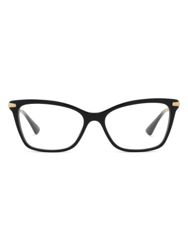 Dolce & Gabbana 0DG3393 501 56 - диоптрични очила, правоъгълна, дамски, черни