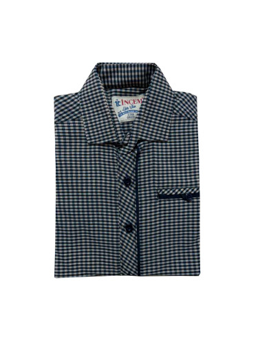 Официална детска риза с дълъг ръкав с джобче 9456445