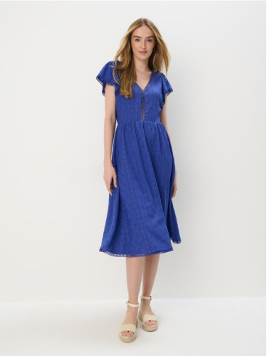 Mohito - Миди рокля с къс ръкав - син