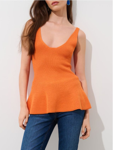 Mohito - Топ с презрамки - оранжево