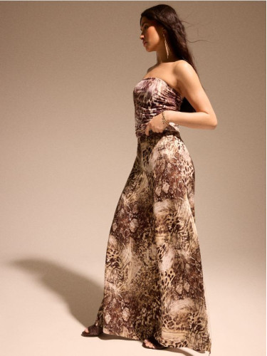 Mohito - Панталон от вискоза - бежово