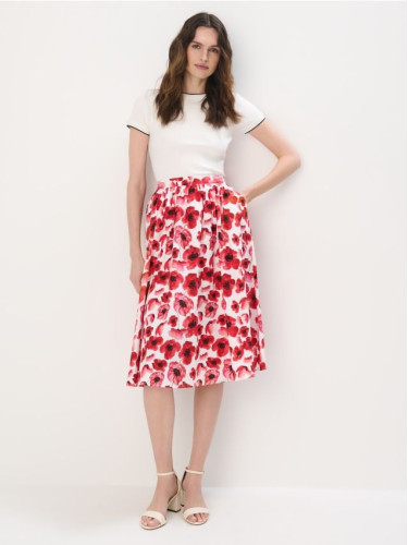 Mohito - Памучна пола - червен